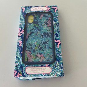 Glitter Iphone X/XS Lilly Pulitzer case